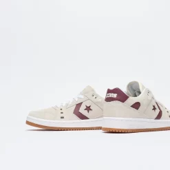 Converse Cons - AS-1 Pro Ox (Egret/Burgundy/Gum) -Boutique de chaussures de sport de plein air Converse Cons AS 1 Pro Ox Egret Burgundy Gum 6