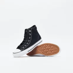 Converse CONS Chuck Taylor High All Star -Boutique de chaussures de sport de plein air Converse Cons CTAS ProHi Suede Black Black White 159573C 3