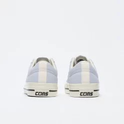 Converse Cons - One Star Ox Nubuck Leather (Ghosted/Egret/Black) -Boutique de chaussures de sport de plein air Converse Cons One Star OX Nubuck Leather Ghosted Egret Black 4