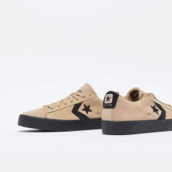 Converse Cons - Pro Leather Pro Ox (Nomad Khaki/Black) -Boutique de chaussures de sport de plein air Converse Cons Pro Leather Pro OX Nomad Khaki Black 5