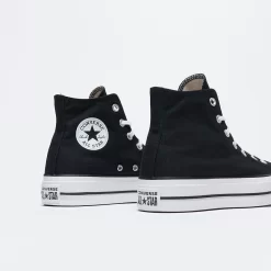 Converse - Women 's Chuck Taylor All Star Platform (Black/White) -Boutique de chaussures de sport de plein air Converse Women sChuck Taylor All Star Platform Black White 5
