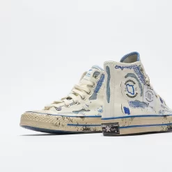 Converse X Ader Error - Chuck 70 Hi (White/Blue/Imperial Blue) -Boutique de chaussures de sport de plein air Converse x AderError Chuck 70Hi White Blue imperial Blue 5