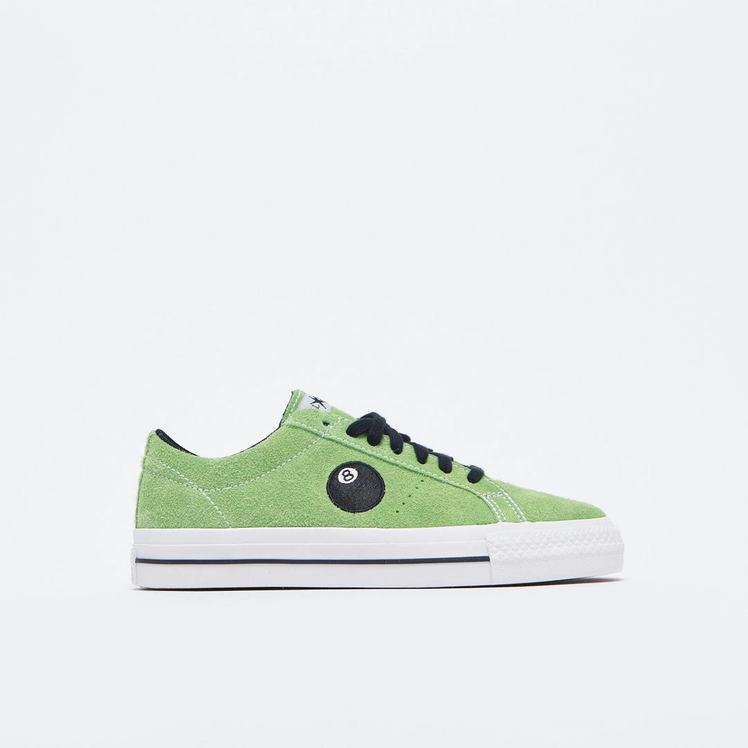 Converse X Study - One Star Pro Ox "8 -ball" (Green Flash/White/Black) 1 Converse X Study - One Star Pro Ox "8 -ball" (Green Flash/White/Black)