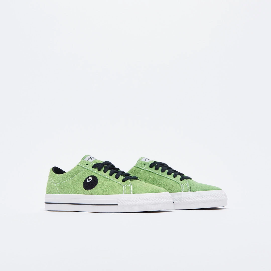Converse X Study - One Star Pro Ox "8 -ball" (Green Flash/White/Black) 2 Converse X Study - One Star Pro Ox "8 -ball" (Green Flash/White/Black) – Image 2