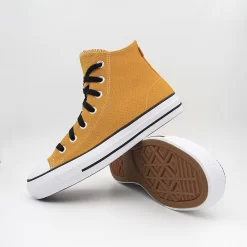 Convert Cons CTAs Pro Hi Gold Darts / White / Black -Boutique de chaussures de sport de plein air Converse Cons CTAS Pro Hi Gold Dart White Black 03