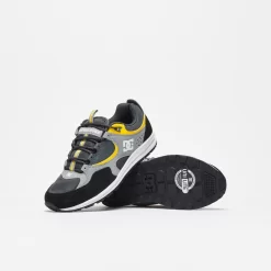 DC Shoes - Kalis Lite (Black/Grey/Yellow) -Boutique de chaussures de sport de plein air DC Shoes Kalis Lite Black Grey Yellow 3