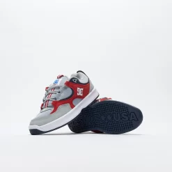 DC Shoes - Kalynx Zero S 25th (Gray/Red) -Boutique de chaussures de sport de plein air DC Shoes Kalynx Zero S 25th Grey red 3
