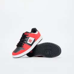 DC Shoes - Manteca 4 S (Red/Black/White) -Boutique de chaussures de sport de plein air DC Shoes Manteca 4 S Red Black White 3