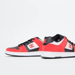 DC Shoes - Manteca 4 S (Red/Black/White) -Boutique de chaussures de sport de plein air DC Shoes Manteca 4 S Red Black White 5