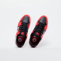 DC Shoes - Manteca 4 S (Red/Black/White) -Boutique de chaussures de sport de plein air DC Shoes Manteca 4 S Red Black White 6