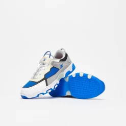 DC Shoes - Metric Shanahan (Grey/White/Blue) -Boutique de chaussures de sport de plein air DC Shoes Metric Shanahan Grey White Blue 3