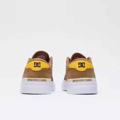DC Shoes - Teknic S (Brown/Yellow) -Boutique de chaussures de sport de plein air DC Shoes Teknic S Brown Yellow 4