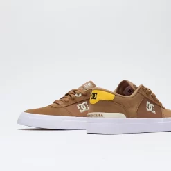DC Shoes - Teknic S (Brown/Yellow) -Boutique de chaussures de sport de plein air DC Shoes Teknic S Brown Yellow 5