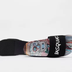 DC Shoes X Basquiat Slide - Black/Multi -Boutique de chaussures de sport de plein air DC Shoes x Basquiat Slide Black Multi 4