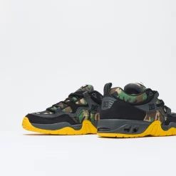 DC Shoes X Thrasher - Truth (Black/Camo/Yellow) -Boutique de chaussures de sport de plein air DC Shoes x Thrasher Truth Black Camo Yellow 5