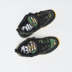 DC Shoes X Thrasher - Truth (Black/Camo/Yellow) -Boutique de chaussures de sport de plein air DC Shoes x Thrasher Truth Black Camo Yellow 7