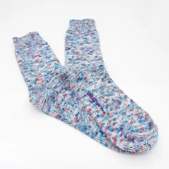 Druthers Tie Dye Yarn Crew Sock - Turquoise -Boutique de chaussures de sport de plein air Druthers Dye Yarn Crew Sock Turquoise 02