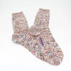 DRUTHERS TIE DYE YARN CREW SOCK - Americana -Boutique de chaussures de sport de plein air Druthers Tie Dye Yarn Crew Sock Americana 02