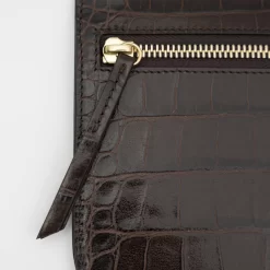 Aries Bobby Bag Crocodile Brown 7 Aries Bobby Bag Crocodile Brown -Boutique de chaussures de sport de plein air ERA0824