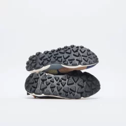 Flower Mountain - Yamano 3 Man Suede/Nylon (Navy/Green) -Boutique de chaussures de sport de plein air Flower Mountain Yamano 3 Man Suede Nylon Navy Green 6