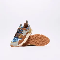 Flower Mountain X Universal Works - Yamano 3 Uni Nubuck/Suede (Navy/Brown) -Boutique de chaussures de sport de plein air Flower Mountain x Universal Works Yamano 3 Uni Nubuck Suede Navy Brown 3