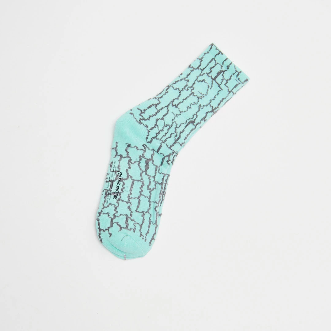 Fucking Awesome Everyday Socks - Teal 1 Fucking Awesome Everyday Socks - Teal