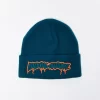Fucking Awesome - Running Logo Cuff Beanie (Teal)
