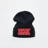 Skateboard Hockey Fold Beanie - Black