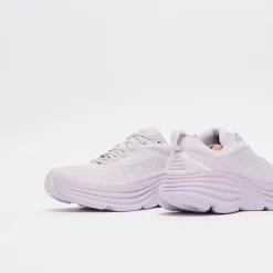 Hoka One One - Women Bondi 8 (Lilac Marble/Elderberry) -Boutique de chaussures de sport de plein air Hoka One One Women Bondi 8 Lilac Marble Elderberry 5