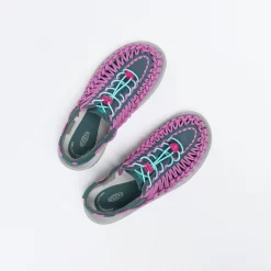 Keen - Unek W (Sea Moss/Festival Fuchsia) -Boutique de chaussures de sport de plein air KEEN Uneek W SeaMoss Festival Fuchsia 7