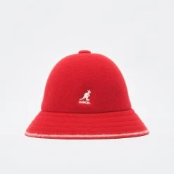 Kangol Stripe Casual Red/Off White