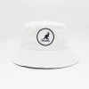 Kangol Cotton Bucket White