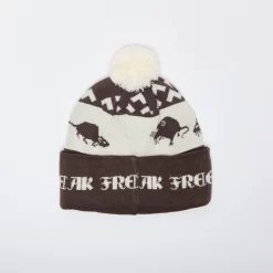 Last Resort AB - Rat Race Pom -Pom Fold Beanie (Shock Brown) -Boutique de chaussures de sport de plein air Last Resort AB Rat Race Pom Pom Fold Beanie Choc Brown 1