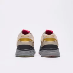 Le Coq Sportif - LCS R1100 P24 CONCORDE MIDI (Oxford Tan/Mineral Blue) -Boutique de chaussures de sport de plein air Le Coq Sportif LCS R1100 P24 CONCORDE MIDI Oxford Tan Mineral Blue 4