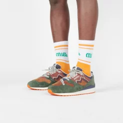 Milk Milson Socks Made In France - Orange/Green -Boutique de chaussures de sport de plein air Milk Milson Socks Made in France Green Orange 3 fea2bdc0 7c65 4861 9249 3ee25ccc48db