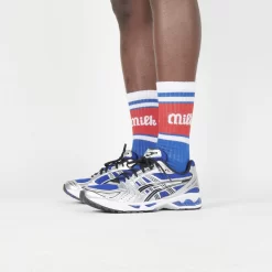 Milk Milson Socks Made In France - Royal Blue/Red -Boutique de chaussures de sport de plein air Milk Milson Socks Made in France Royal Blue Red 5