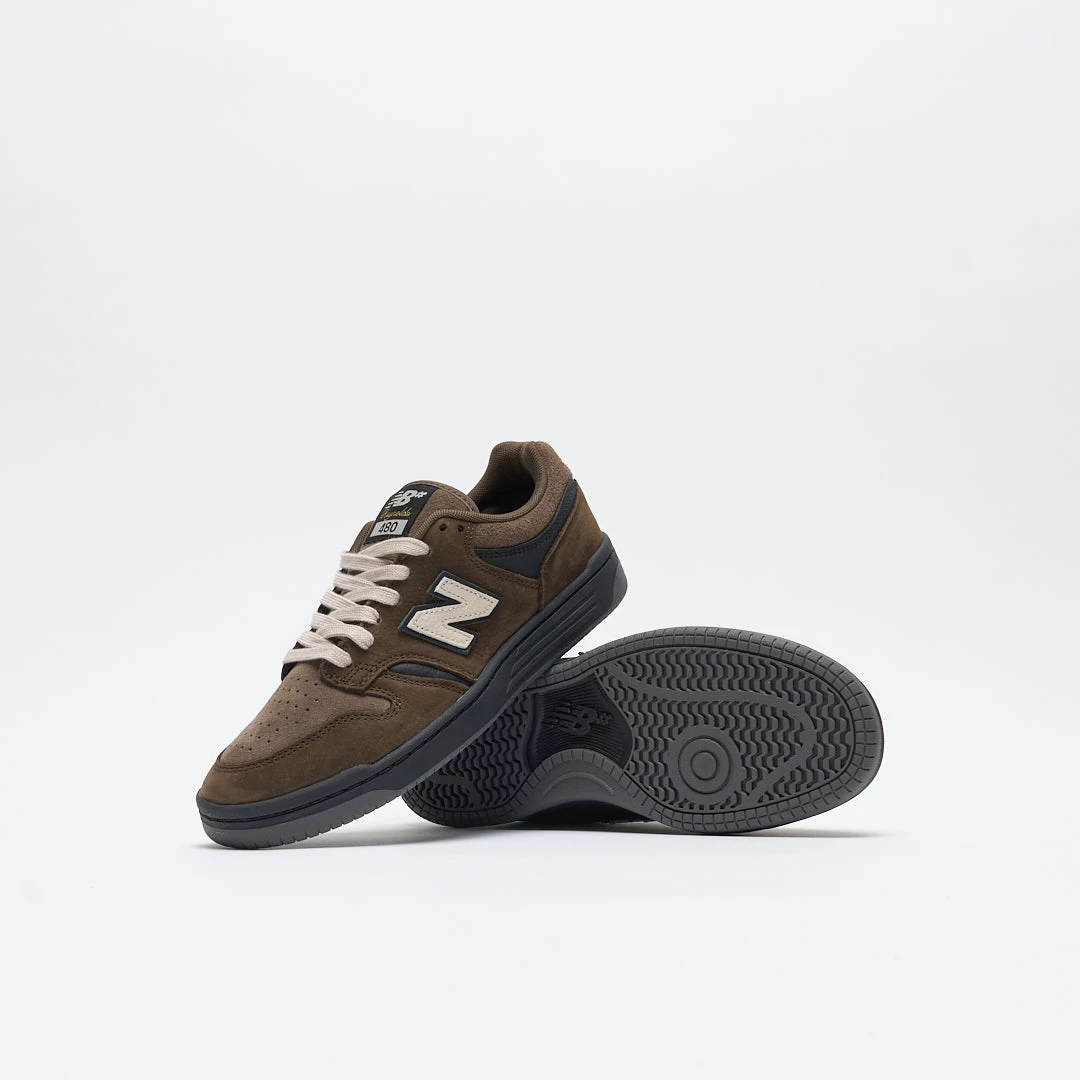 New Balance Numeric - NM 480 BOS "Andrew Reynolds" (Chocolate/Tan) 3 New Balance Numeric - NM 480 BOS "Andrew Reynolds" (Chocolate/Tan) – Image 3