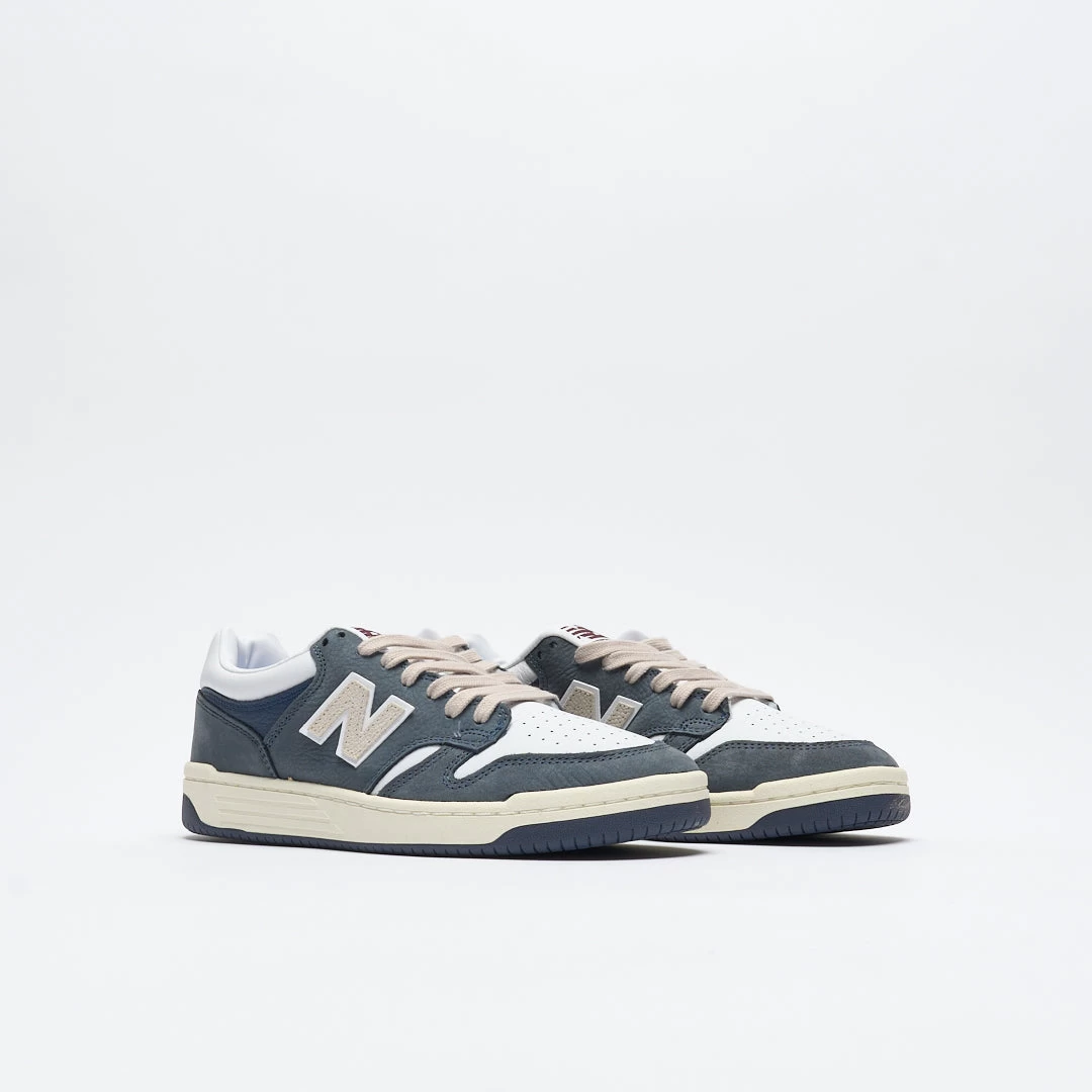 New Balance Numeric - NM 480 DNV (Blue / White) 2 New Balance Numeric - NM 480 DNV (Blue / White) – Image 2