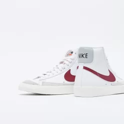 Nike - Blazer Mid 77' Vintage (White/Dark Beetroot) -Boutique de chaussures de sport de plein air Nike Blazer Mid 77 Vintage White Dark Beetroot 5