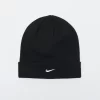 Nike - PEAK Standard Cuff Metal Swoosh Beanie (Black)