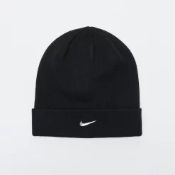 Nike - PEAK Standard Cuff Metal Swoosh Beanie (Black)