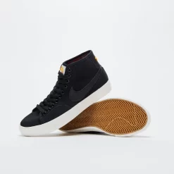 Nike SB BLZR Court Mid Prm - Black/Black -Boutique de chaussures de sport de plein air Nike SB BLZR Court Mid Prm Black Black 3