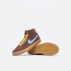 Nike SB - Bruin High Premium "Why Sad" (Light Chocolate/Light Blue) -Boutique de chaussures de sport de plein air Nike SB Bruin High Premium Why So Sad Light Chocolate Light Blue 3