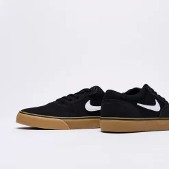 Nike SB - Chron 2 (Black/White-Black-Gum Light Brown) -Boutique de chaussures de sport de plein air Nike SB Chron 2 Black White Black Gum light Brown 5