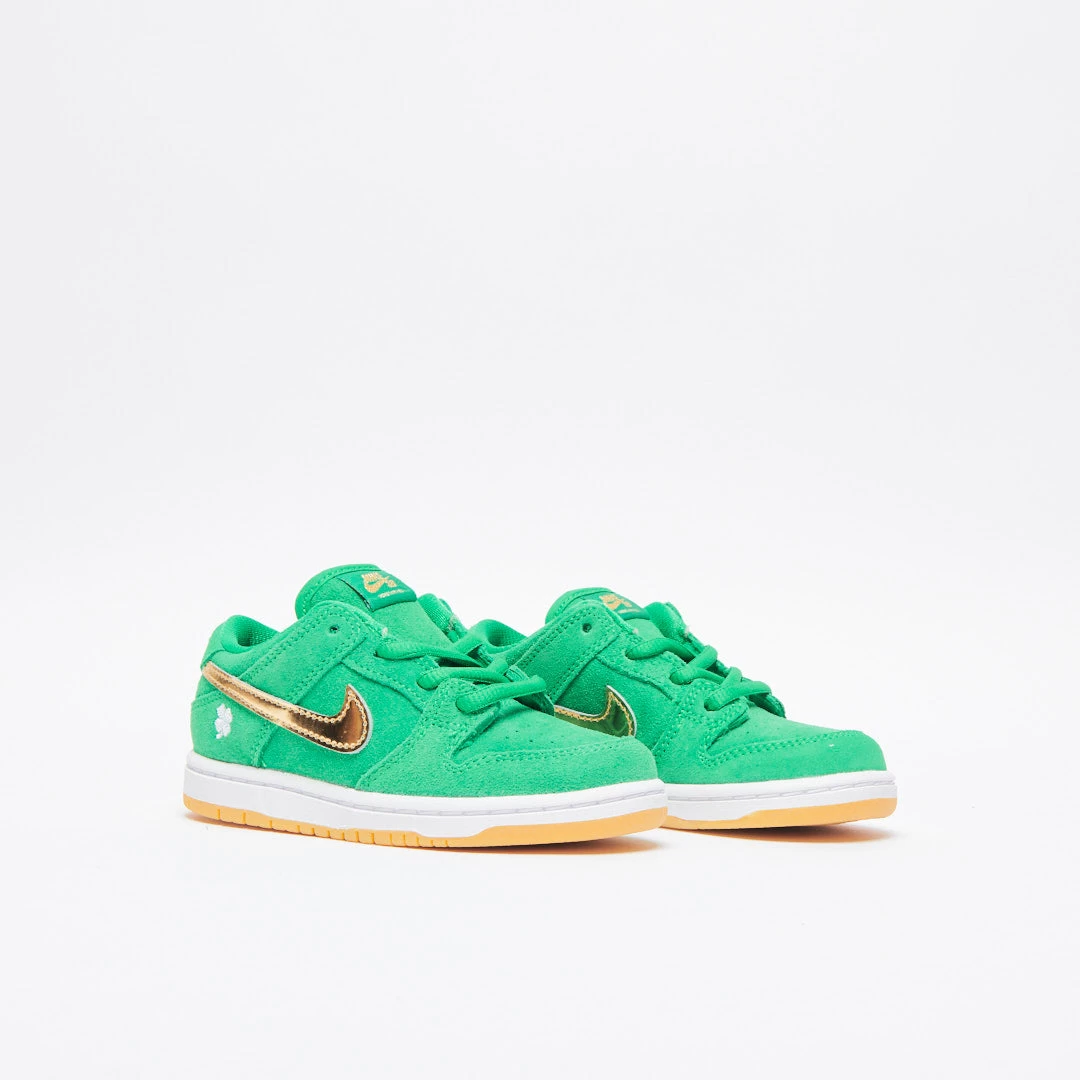 Nike SB - Dunk Low Pro "St Patrick" PS (Lucky Green/Metallic Gold) 2 Nike SB - Dunk Low Pro "St Patrick" PS (Lucky Green/Metallic Gold) – Image 2