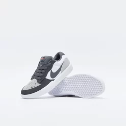Nike SB - Force 58 (Dark Grey/Dark Grey-White-Wolf Grey) -Boutique de chaussures de sport de plein air Nike SB Force 58 Dark Grey Dark Grey White Wolf Grey 3