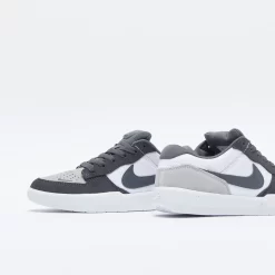 Nike SB - Force 58 (Dark Grey/Dark Grey-White-Wolf Grey) -Boutique de chaussures de sport de plein air Nike SB Force 58 Dark Grey Dark Grey White Wolf Grey 5