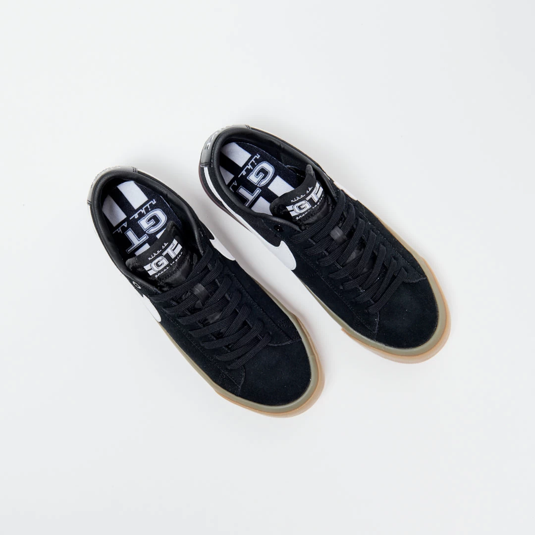 Nike Sb Zoom Blazer Low Gt - Black / Gum 6 Nike Sb Zoom Blazer Low Gt - Black / Gum – Image 6