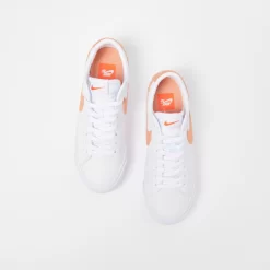 Nike SB - Zoom Blazer Low Pro GT ISO - White/Light Cognac -Boutique de chaussures de sport de plein air Nike SB Zoom Blazer Low Pro GT ISO White Light Cognac 6