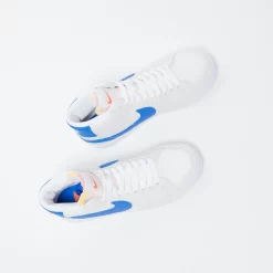 Nike SB Zoom Blazer Mid ISO Orange Label - White/Varsity Royal -Boutique de chaussures de sport de plein air Nike SB Zoom Blazer Mid ISO Orange Label White Varsity Royal DH6970 100 4